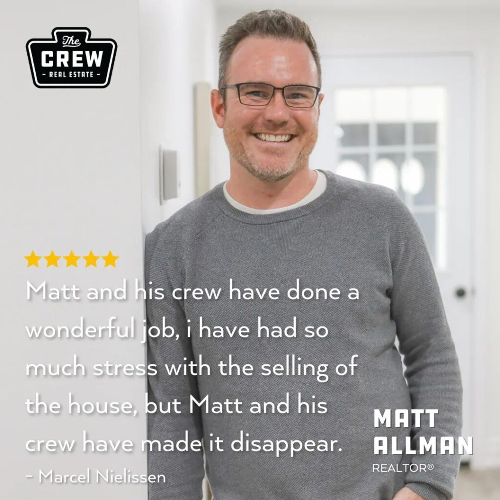 Matt and his crew have done a wonderful job, i have had so much stress with the selling of the house, but Matt and his crew have made it disappear, No complaints what so ever, thank you so much everyone.