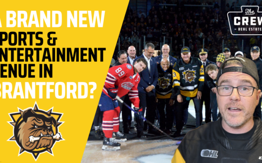 is a new arena in Brantford in the works?