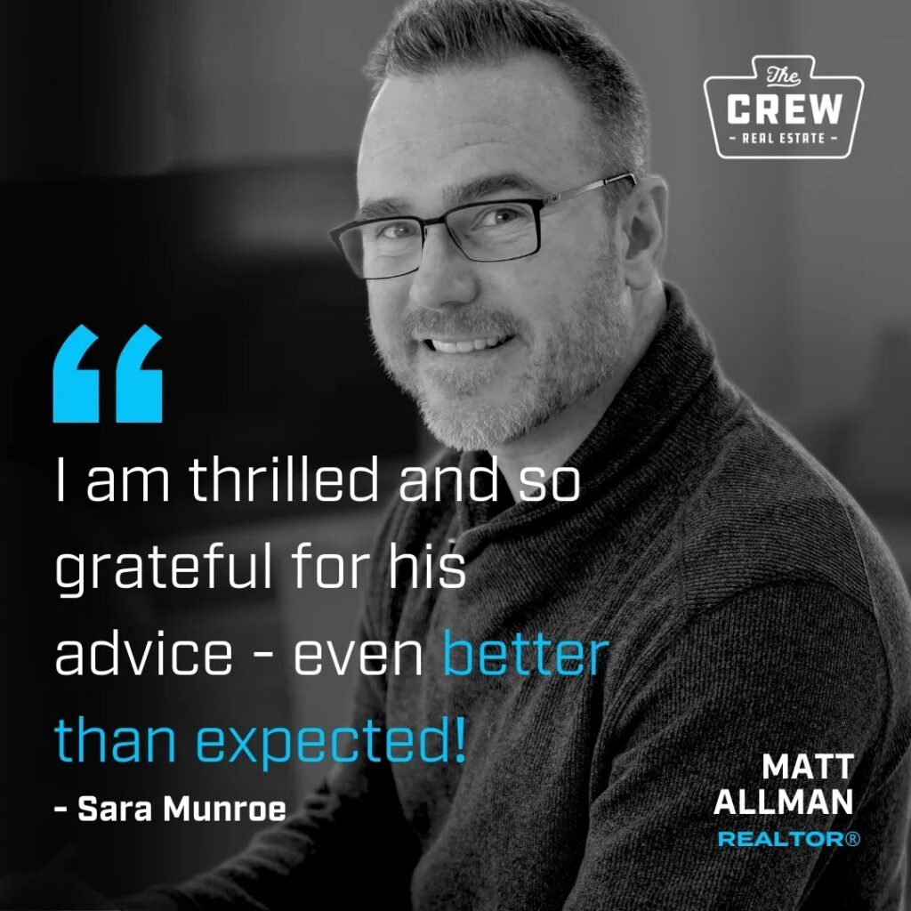 a review for Matt Allman "A am thrilled and so grateful for his advice - even better than expected!"