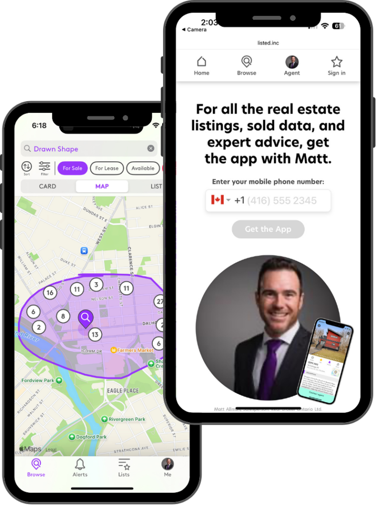 Get the Listed App with Matt Allman and have access to Exclusive and Off-Market listings