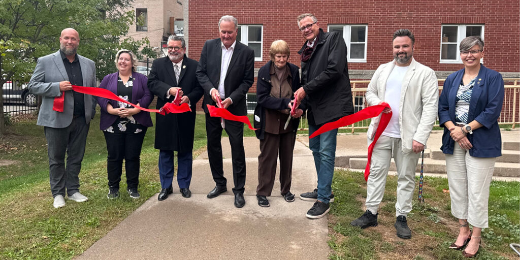 Ribbon Cutting at Lucy Marco Place in Brantford