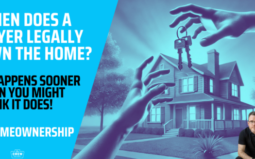 when does the buyer own a home