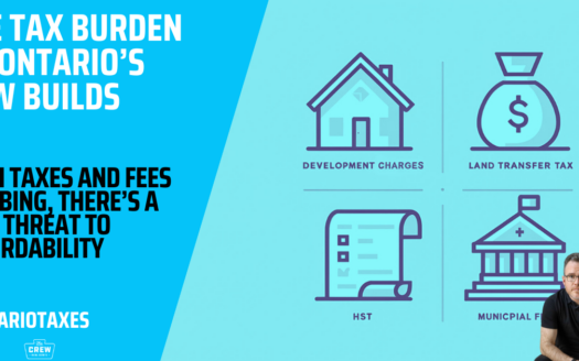 Tax Burden On New Ontario Homes