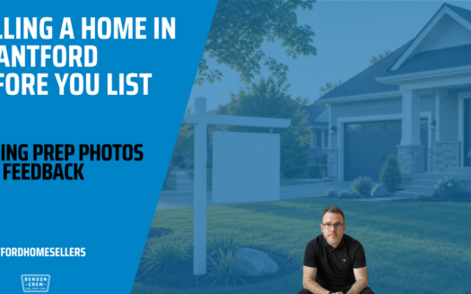 Selling a home in Brantford with a tidy exterior prepared before listing